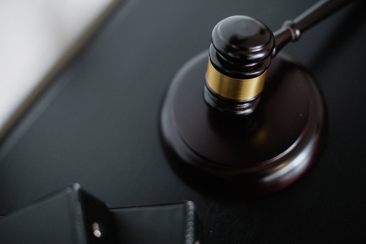 Close-up Photo of a Wooden Gavel